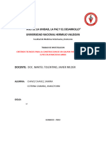 "Año de La Unidad, La Paz Y El Desarrollo" Universidad Nacional Hermilio Valdizan