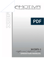 XDA 1 Manual