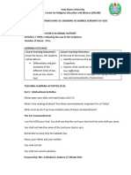 Lesson Outcome Template