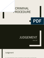 Criminal Procedure PPT 5