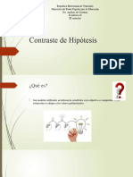 Contraste de Hipótesis