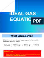 1.10 Ideal Gas Equation