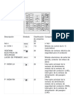 Diagrama de Fusibles Hyundai Grand I10