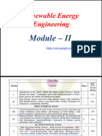 Renewable Enery Engineering m2