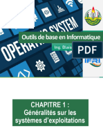 1 - Cours Outils de Base en Informatique - Généralités