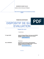 Dispositif Suivi Et Évaluation CAEP 2022