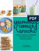 Yummy Toddler Snacks