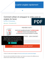 Verbe Avoir en Anglais - To Have. Conjugaison, Re Çgles Et Utilisation.