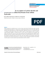 Experimental Study Co2 Capture