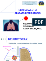 Urgencias en El Aparato Respiratorio: Neumotórax Neumonía Asma Bronquial