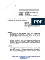 Apersonamiento Ermilia Rojas Banda Alimentos