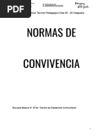 Normas de Convivencia