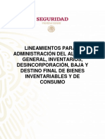 Lineamientos para La Administracion de Almacen General SSPC 2929 v12 UAJT 1