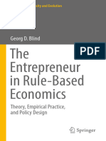 (Economic Complexity and Evolution) Georg D. Blind (Auth.) - The Entrepreneur in Rule-Based Economics - Ger International Publishing (2017)