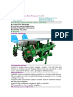 Quotation For Vegetable Transplanter