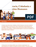 Democracia, Cidadania e Direitos Humanos