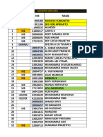 Roster Track Agustus 2023