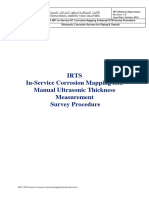 IRTS NDT in Service Corrosion Mapping Procedure Revision 1