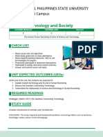 Course Unit - Human Flourishing in Science and Technology