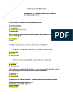 Examen Endocrino 2do Parcial