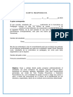 Carta Responsiva Juliette Pedagogia