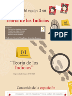 Exposición Teoria de Indicios