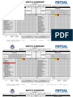 Match Summary Game Week 5