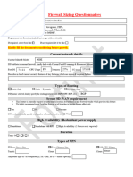 Fortinet Firewall Sizing Questionnaires 2023