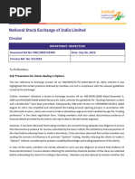 NSE Circular