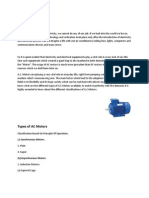 Types of AC Motors
