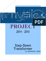 Step Down Transformer Class 12 Physics Project