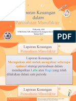 Laporan Keuangan Perusahaan Manufaktur