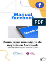 Manual para Crear Una Página de Negocio en Facebook