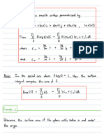 MTHS221 - Note 9 - Surface Integrals