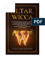 Altar Wicca - La Guía Definitiva para Encontrar o Construir Un Altar (Spanish Edition)