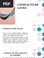 Conflicto de Leyes