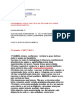 Os Lideres Da Igreja Universal e Seus Falsos Ensinamentos .Autor DAVID ALEXANDRE ROSA CRUZ