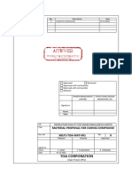 MAP-001 - R0 Material Proposal For Curing Compound