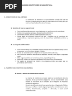 4.-Formas de Constitucion de Una Empresa