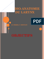 Radio-Anatomie Du Larynx M. Frikha, Y. Hentati