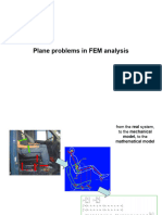 Plane Problems in FEM Analysis