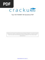 Top-100 Tissnet GK Questions PDF