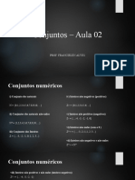 Conjuntos - Aula 02