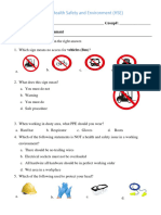 Quiz 1-HSE-with Solutions