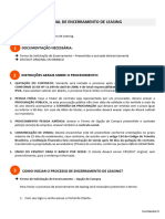 Manual de Encerramento de Leasing: Documentação Necessária