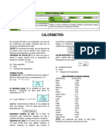 Ficha #36 Calorimetría 17-Oct-2023