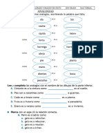 Analogias y Series