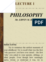 Ethics As Branch of Philosophy