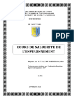 Cours de Salubrite de L'environnement PDF