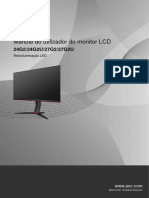 AOC Product Manual Portuguese 24G2 - 24G2U - 27G2 - 27G2U